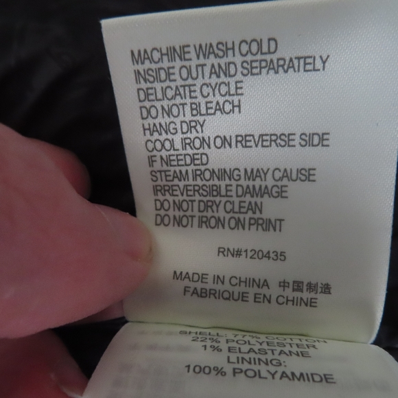 womens evisu kuro Robotic Floral Embroidered Padded Denim Jacket XS - Picture 9 of 12